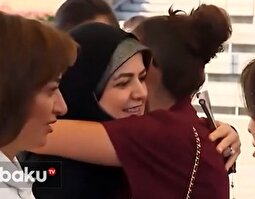 (ویدئو) صمیمیت دختر پزشکیان با همسر الهام علی اف در چین