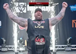 (ویدئو) رکوردشکنی‌های پیاپی هافتور بیورنسون فوق ستاره ایسلندی