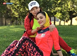 عکس | زهرا کیایی دختر ایرانی و نگاه احساسی به این طلا تاریخی!