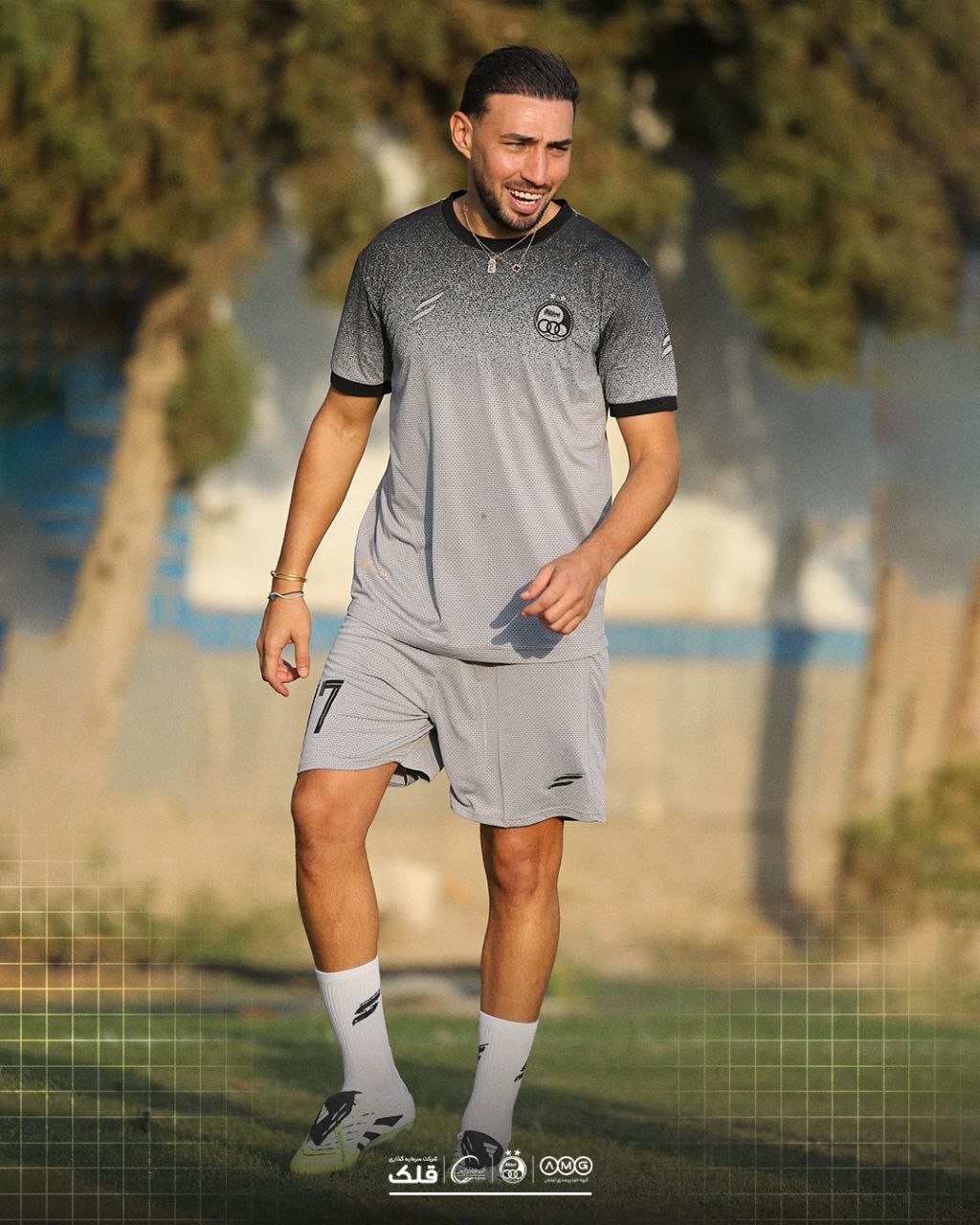 (تصاویر) اولین تمرین منیر الحدادی ستاره بارسا در لباس استقلال