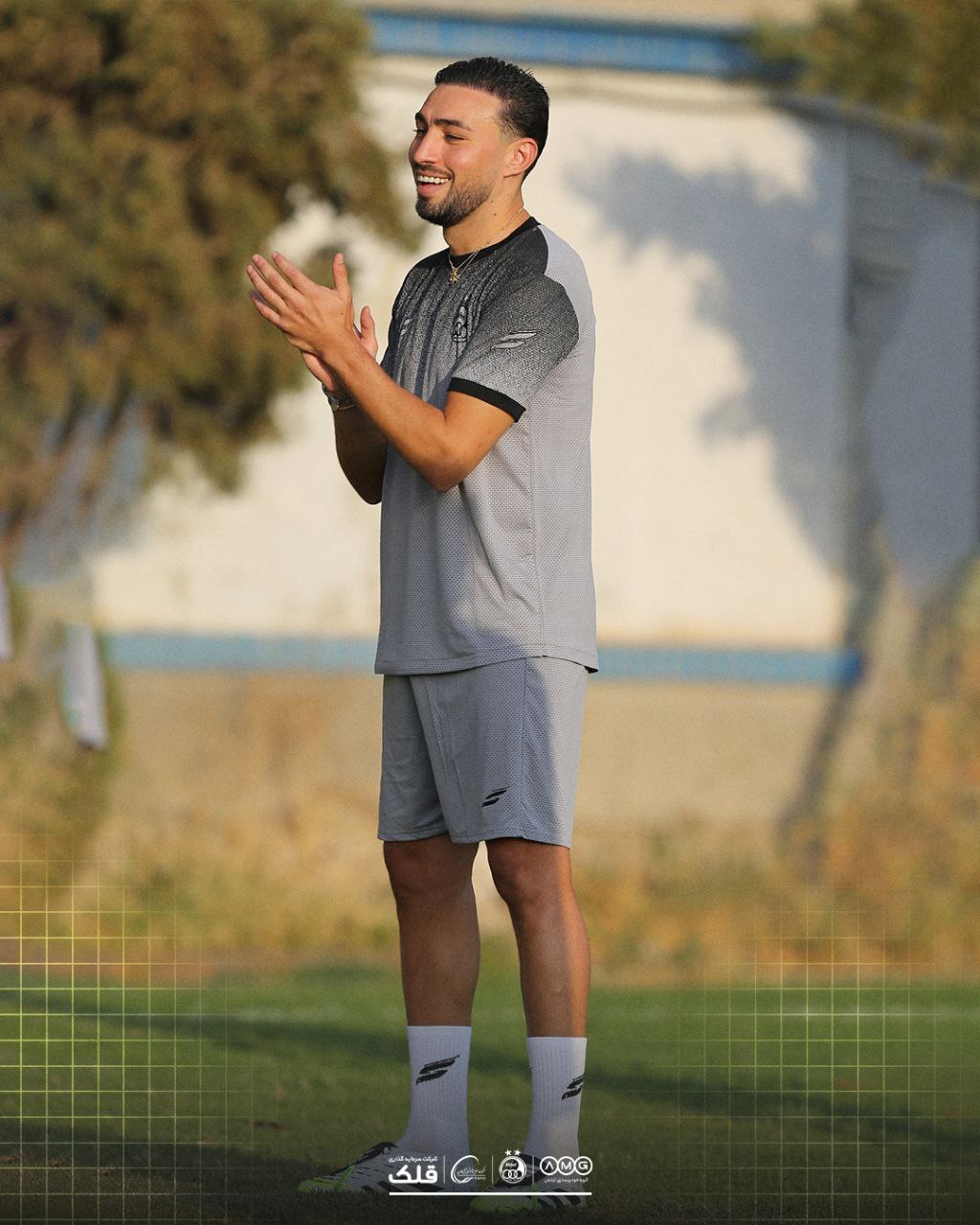 (تصاویر) اولین تمرین منیر الحدادی ستاره بارسا در لباس استقلال