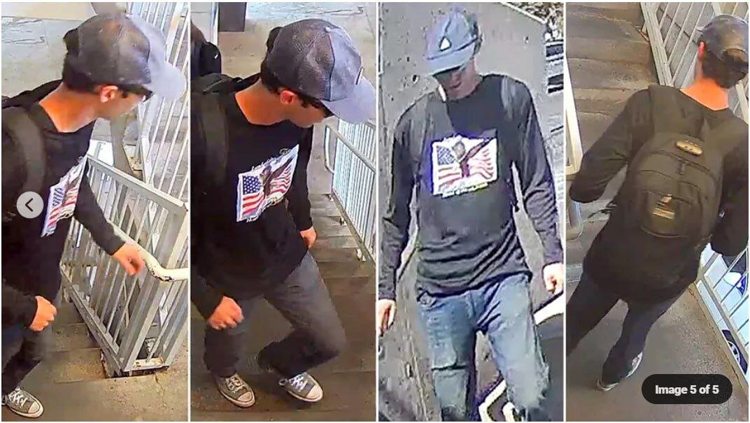 تصاویر | لحظه فرار مظنون ترور چارلی کرک