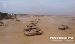 تصاویری از ورود ارتش اسرائیل به غزه