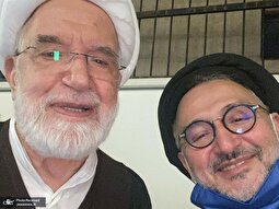 مکالمه عجیب مهدی کروبی و ابطحی جنجالی شد + فیلم