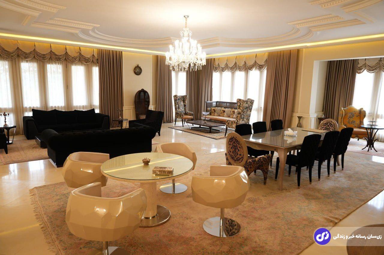 تصاویری باورنکردنی از ویلایی ۴ هزار میلیاردی اکبر رحیمی متهم اول چای دبش