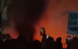 (ویدئو) آتش‌زدن سفارت اسرائیل در مکزیک در اعتراض به نسل‌کشی در غزه