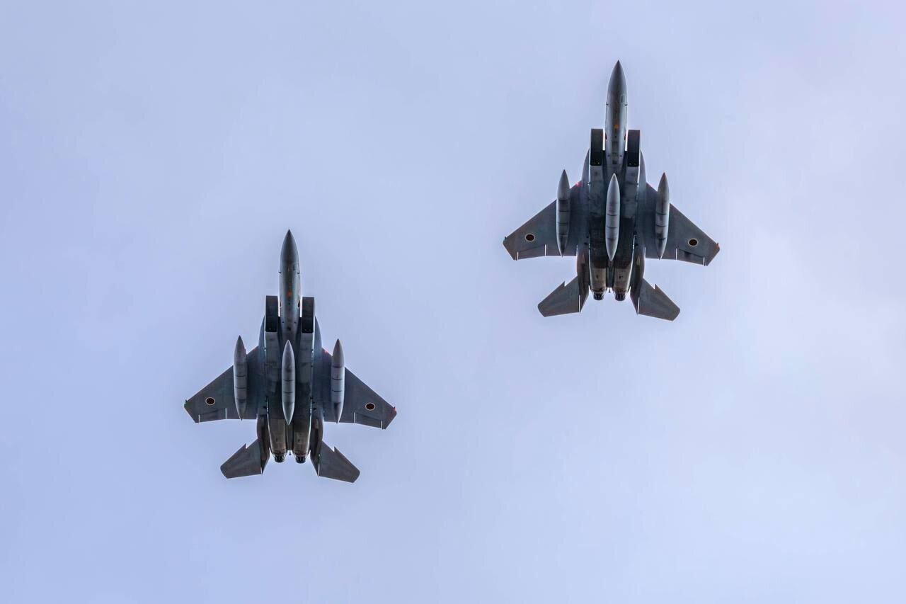 تصاویر | استقرار جنگنده‌های ژاپن در اروپا برای نخستین بار