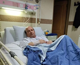 اولین تصویر از قلقلی پس از سکته قلبی منتشر شد