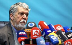 ویدئو؛ قطع برق در نشست خبری وزیر ارشاد