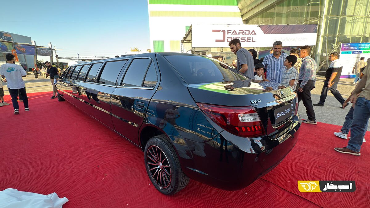 دنا لیموزین معرفی شد؛ قیمت این خودروی ملی ۱۰ متری چقدر است؟ + تصاویر دنا لیموزین معرفی شد؛ قیمت این خودروی ملی ۱۰ متری چقدر است؟ + تصاویر