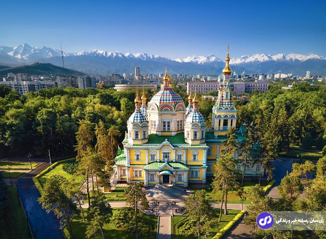 تصویری از شهر آلماتی قزاقستان