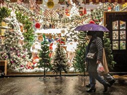 (تصاویر) تصاویری از شهر تهران در شب کریسمس