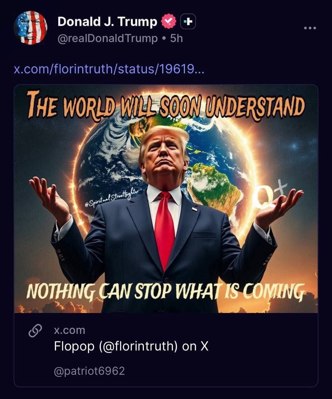 جمله ترامپ فضای مجازی را تسخیر کرد / منظور ترامپ از این جمله چه بود؟!