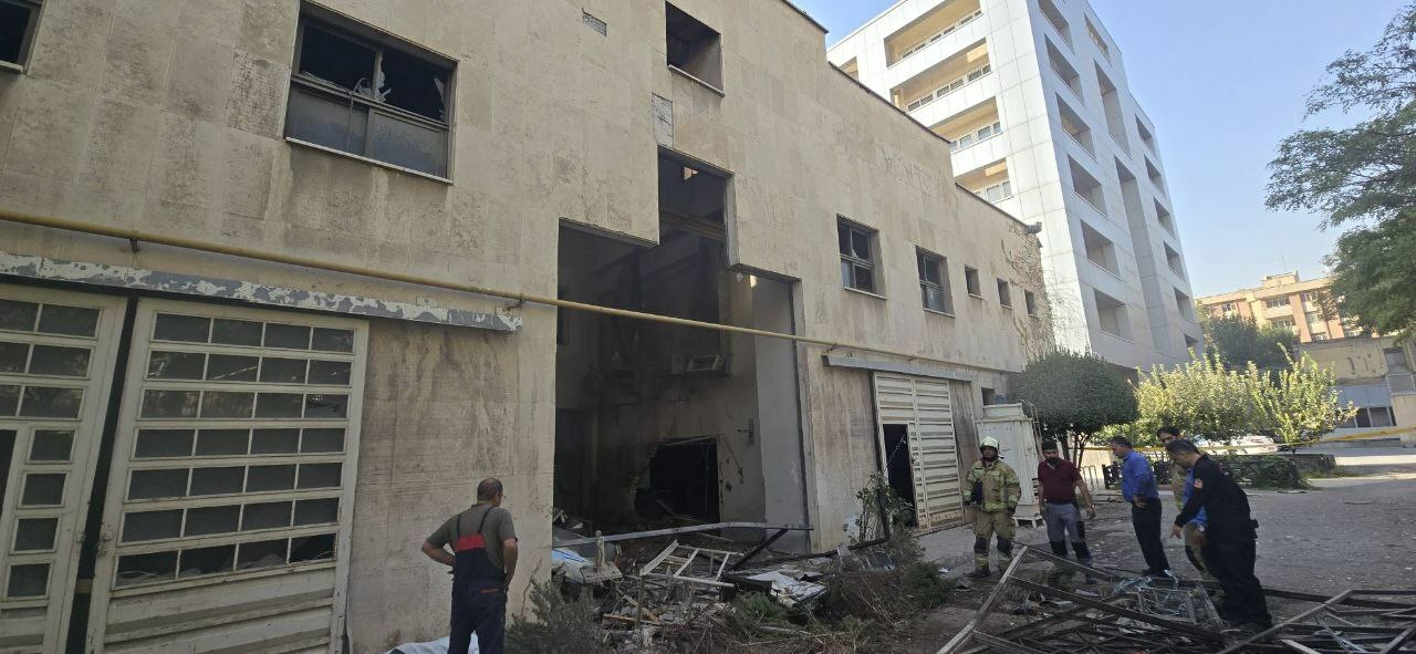 تصاویر | انفجار مرگبار عصر امروز در دانشگاه تهران