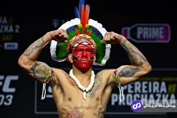 ویدئو | الکس پریرا برزیلی ماگومد آنکالایف داغستانی را در ۸۰ ثانیه نابود کرد