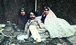 کاریکاتور ناصرالدین شاه که ۱۳۰ سال قبل در مجلۀ انگلیسی چاپ شد