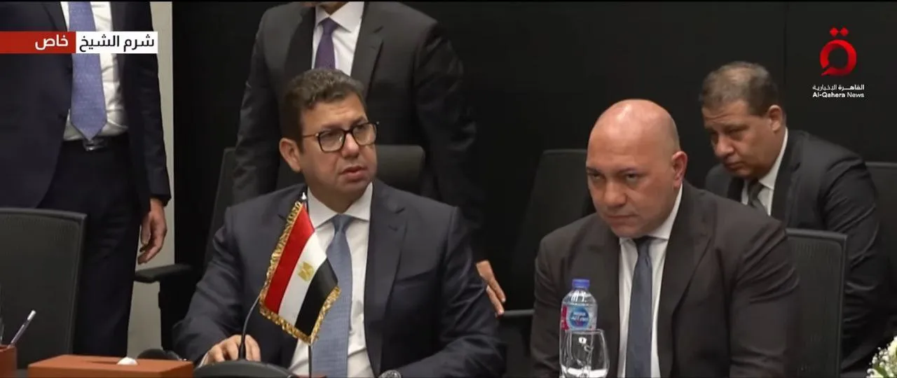 تصاویر داغ از محل مذاکرات حماس و اسرائیل