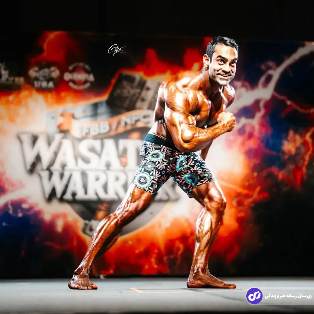 حسین کریمی؛ بدنساز خوزستانی و تنها نماینده فیزیک ایران در مسترالمپیا ۲۰۲۵؛ از کوچههای اهواز تا قرار گرفتن کنار جرمی بوئندیا حسین کریمی