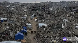 (ویدئو) صحنه تکان‌دهنده پس از عقب‌نشینی نیروهای اسرائیلی