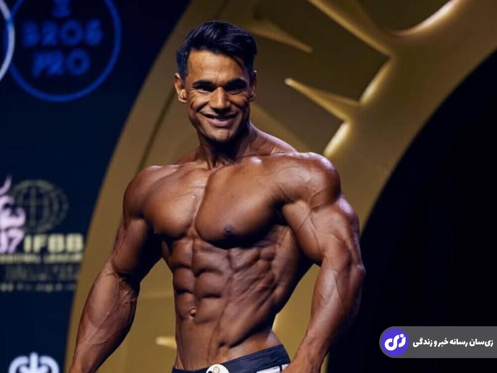 علی بلال بدنساز افغانستانی در فیزیک مسترالمپیا دوم شد