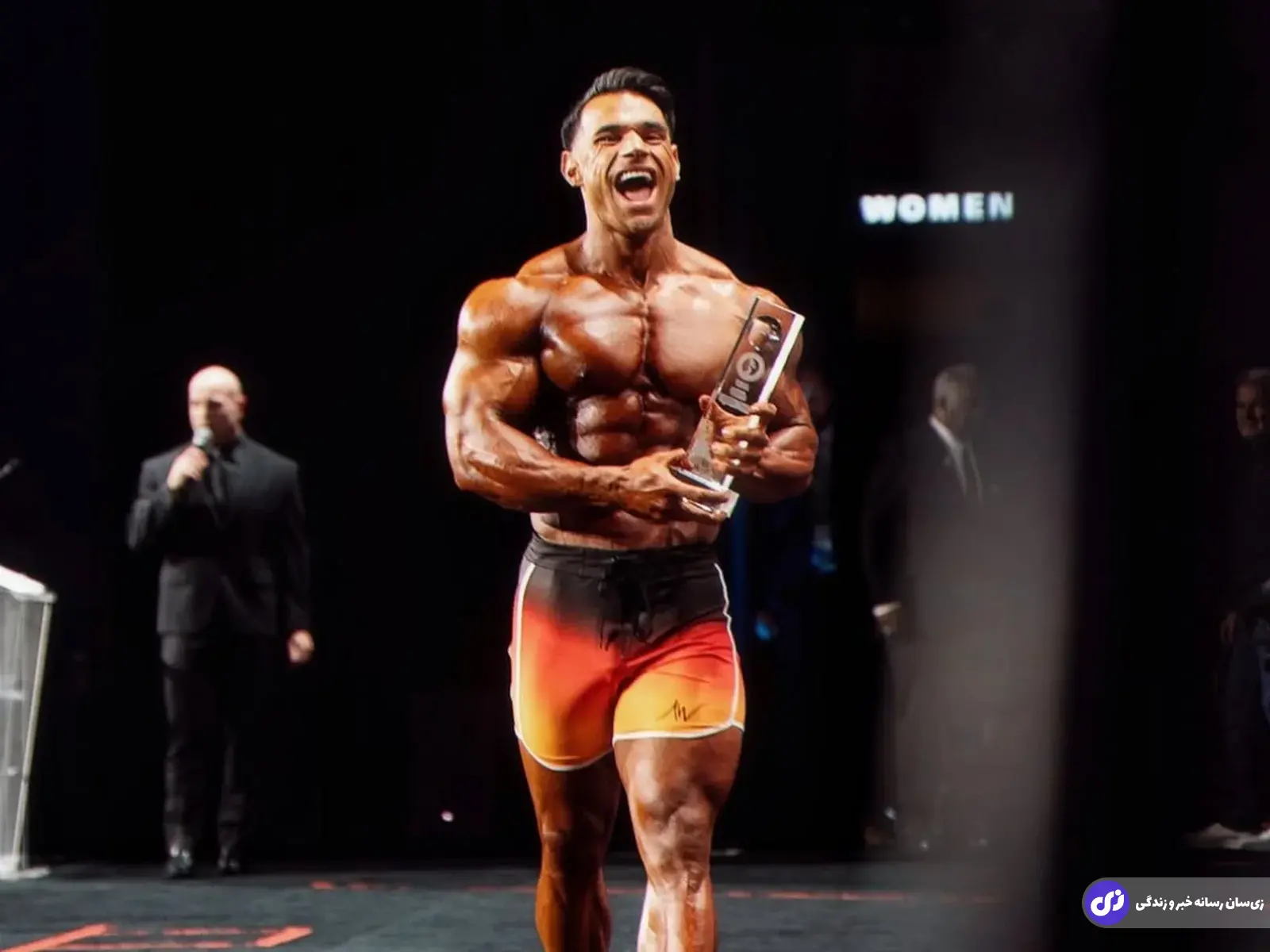 علی بلال بدنساز افغانستانی در فیزیک مسترالمپیا دوم شد