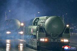 نمایش موشک قاره‌پیمای جدید کره‌شمالی با قابلیت هدف گرفتن خاک آمریکا