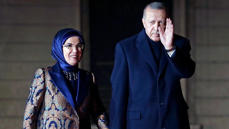 قدرتمندترین زن ترکیه؛ امینه گولباران اردوغان همسر اردوغان کیست؟