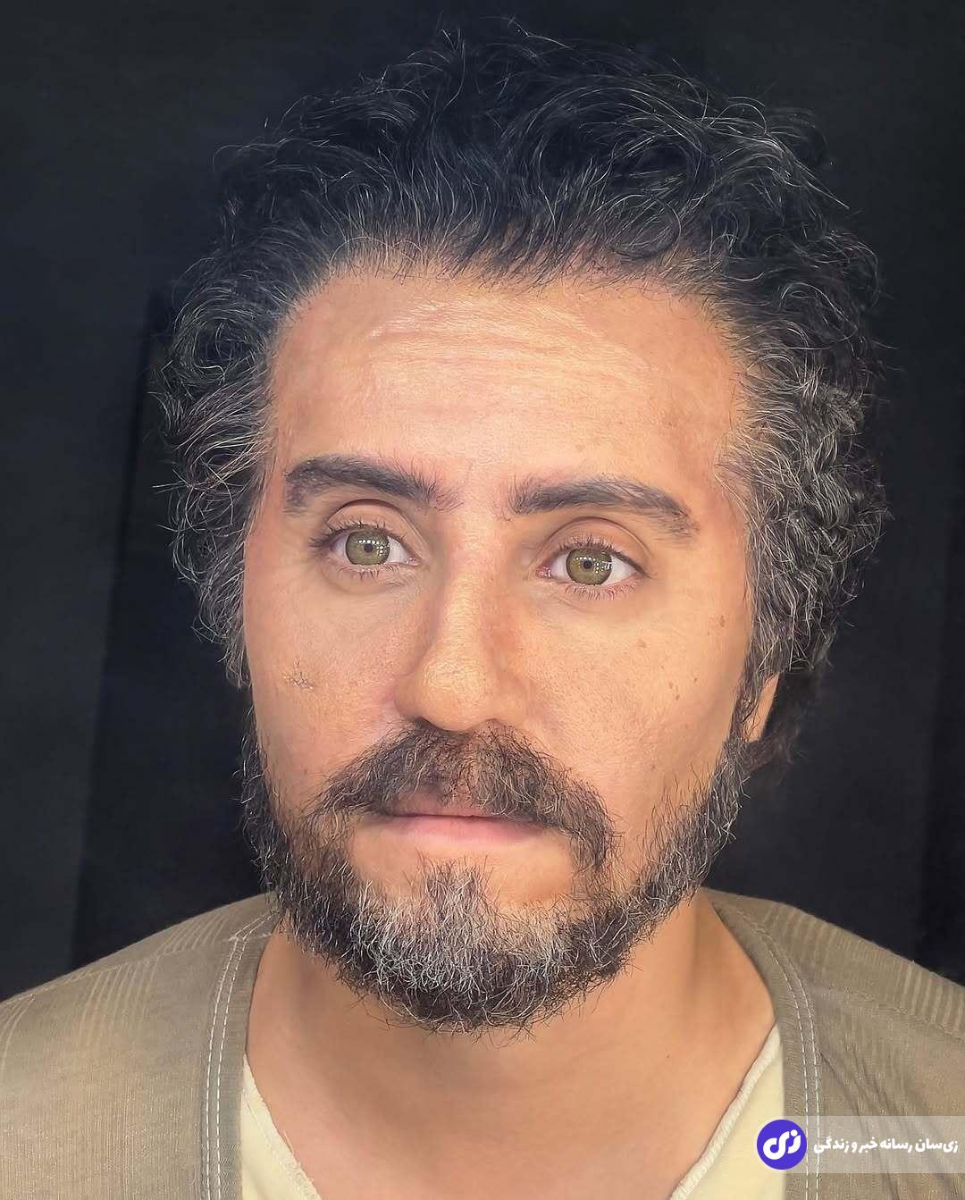 (تصاویر) گریم مردانه و عجیب الناز شاکردوست در فیلم کج پیله