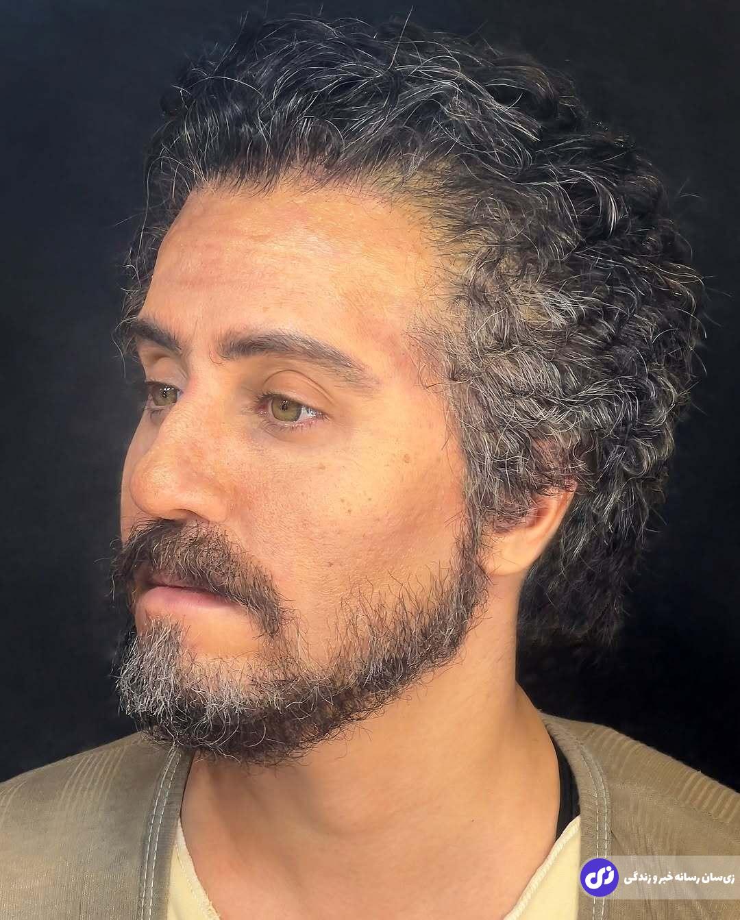 (تصاویر) گریم مردانه و عجیب الناز شاکردوست در فیلم کج پیله