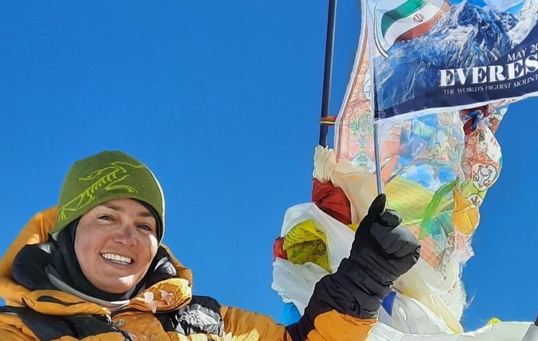 افسانه حسامی‌فرد؛ اولین کوهنورد زن ایرانی در باشگاه ۸ هزار متری‌های دنیا