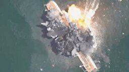 (ویدئو) حملۀ مرگبار جدید آمریکا به یک قایق در سواحل ونزوئلا