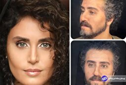 ویدئویی از قبل و بعد گریم جنجالی مردانه الناز شاکردوست در فیلم کج‌پیله