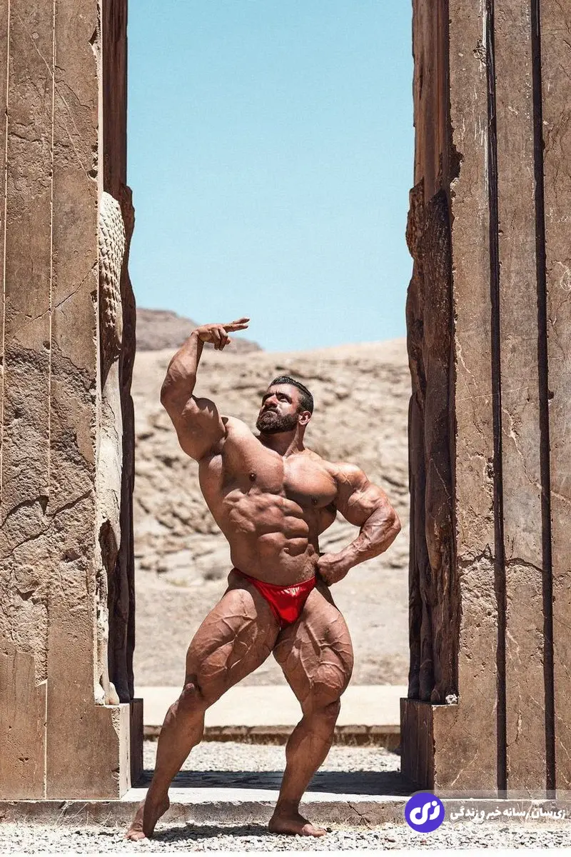 آرنولد کلاسیک ۲۰۲۶ و جایزهای بیسابقه در تاریخ بدنسازی؛ آرنولد برای خداحافظی هادی چوپان ریخت و پاش کرد هادی چوپان در تخت جمشید