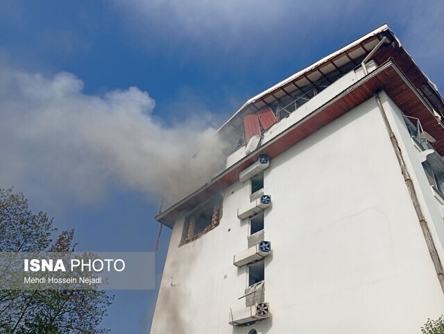 (تصاویر) انفجار شدید در هتل اسپیناس