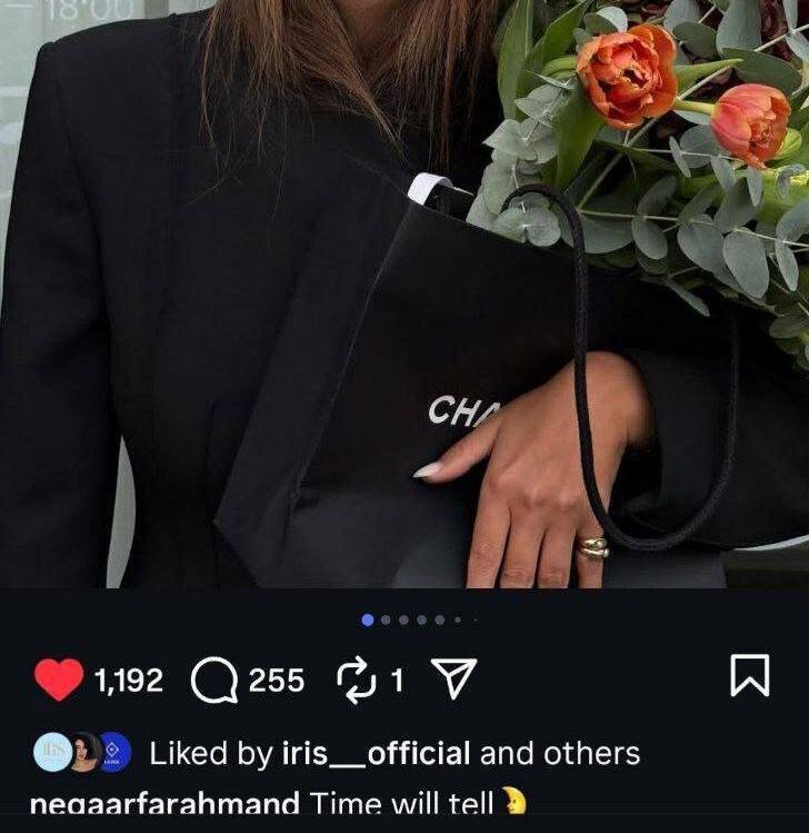 (عکس) پست نگار فرهمند همسر سابق پژمان جمشیدی جنجالی شد