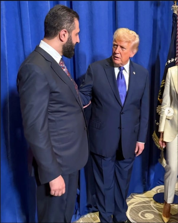 جولانی با دونالد ترامپ دیدار کرد