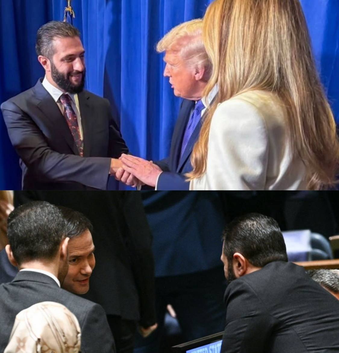 جولانی با دونالد ترامپ دیدار کرد