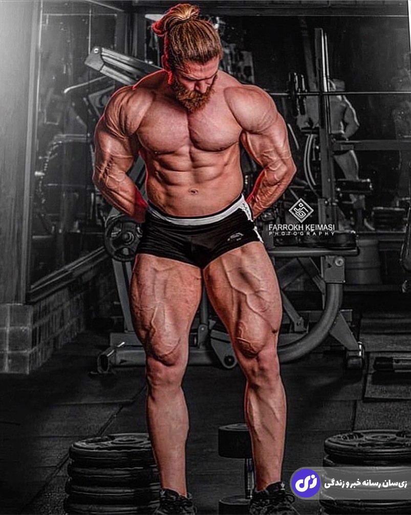 داریوش صادقی؛ بدنساز خوزستانی بادی کلاسیک معروف به «وایکینگ بختیاری» که شبیه بازیگرهای فیلم «بازی تاج و تخت» است داریوش صادقی