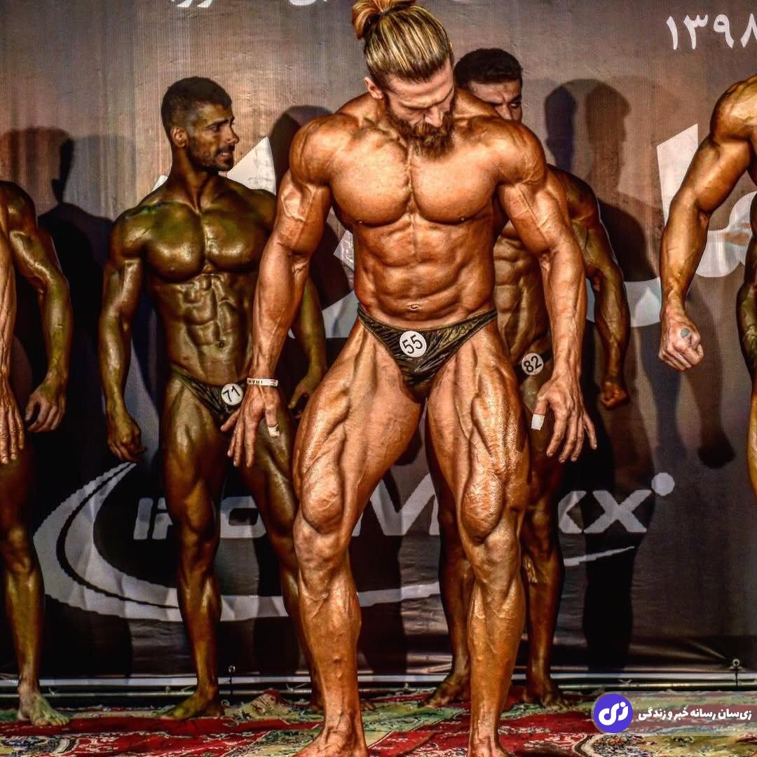 داریوش صادقی؛ بدنساز خوزستانی بادی کلاسیک معروف به «وایکینگ بختیاری» که شبیه بازیگرهای فیلم «بازی تاج و تخت» است داریوش صادقی