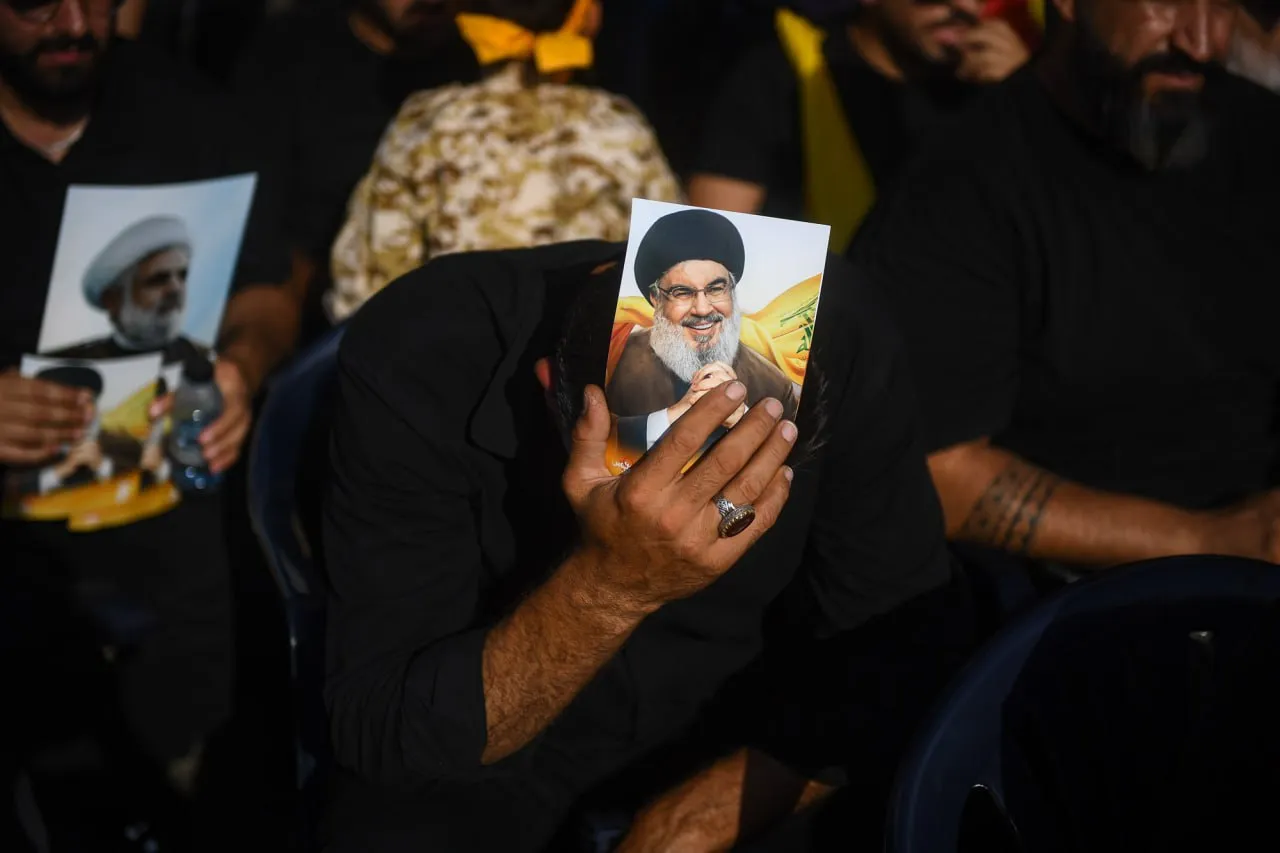 تصاویری از مراسم گرامیداشت سالروز شهادت شیخ حسن نصرالله