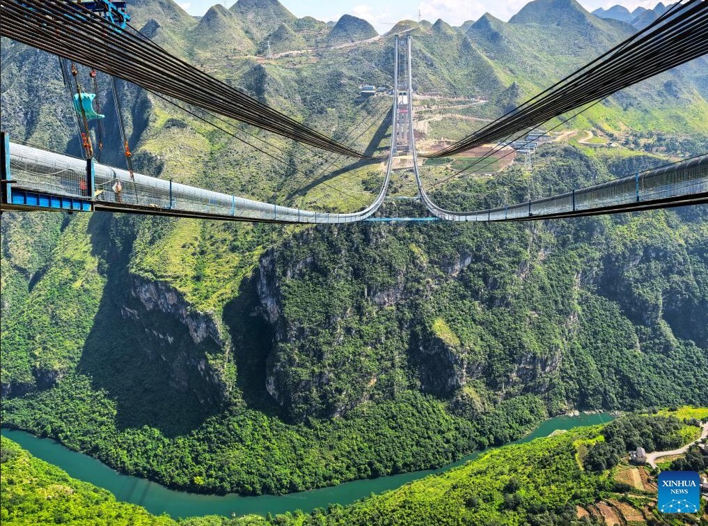 تصاویر | «گرند کنیون هواجیانگ»؛ افتتاح بلندترین پل جهان در چین تصاویر | «گرند کنیون هواجیانگ»؛ افتتاح بلندترین پل جهان در چین