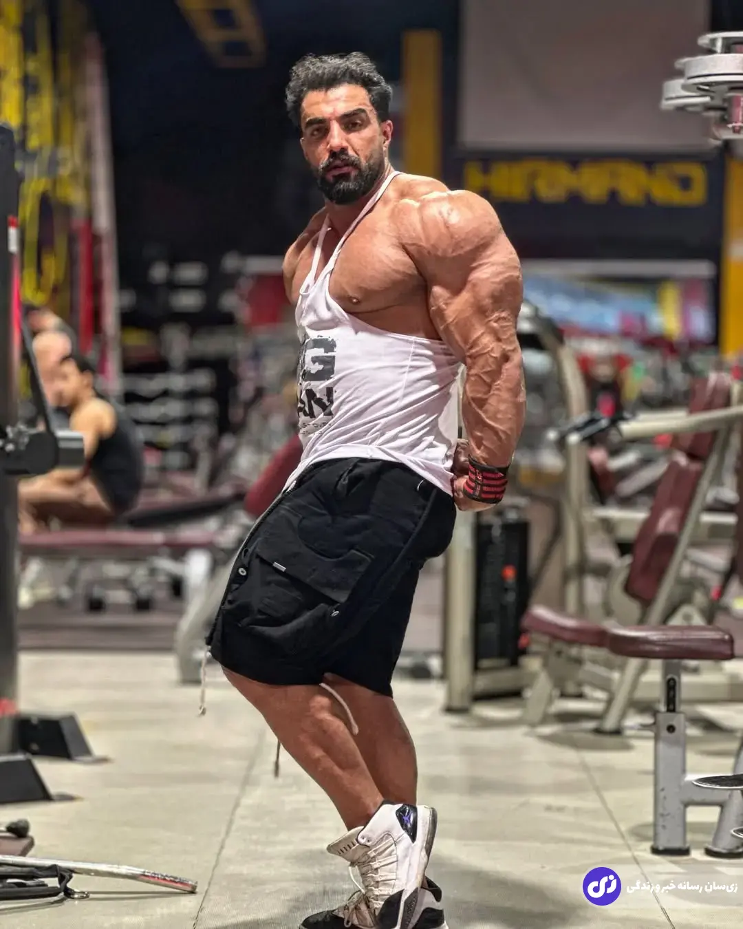 مهران رئیسی؛ غول سنگینوزن بدنسازی و معروف به «هرکول اردبیل» که با علی دایی دیدار کرد و پدیده دسته اوپن ایران است مهران رئیسی