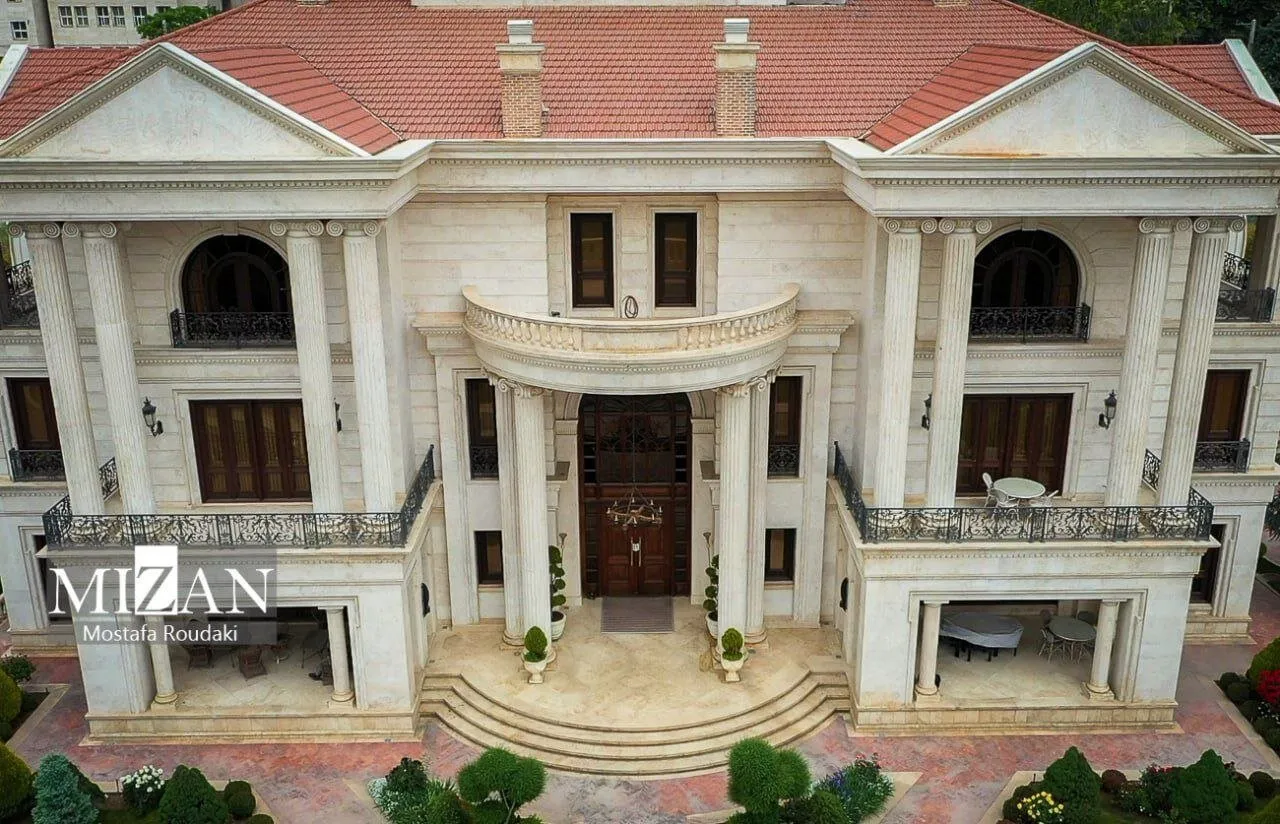 انتشار تصاویر ویلای لاکچری ۸ هزار متری متهم ردیف اول چای دبش