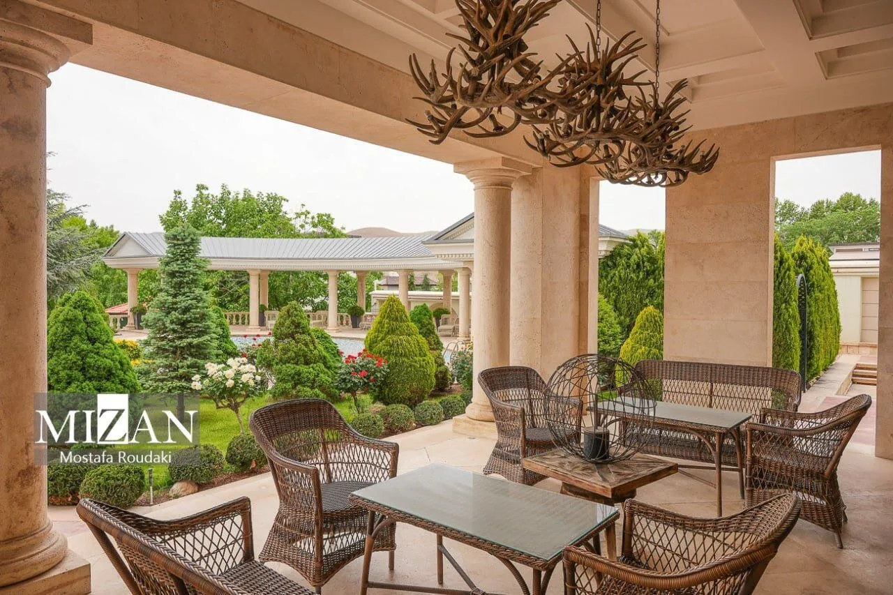 انتشار تصاویر ویلای لاکچری ۸ هزار متری متهم ردیف اول چای دبش