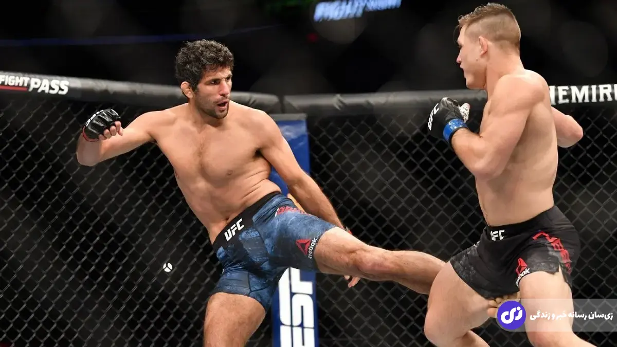 بِنیل داریوش؛ فایتر ایرانی آمریکایی اهل روستایی در ارومیه با دین مسیحی – آشوری که متواضعترین ورزشکار MMA در جهان است بِنیل داریوش