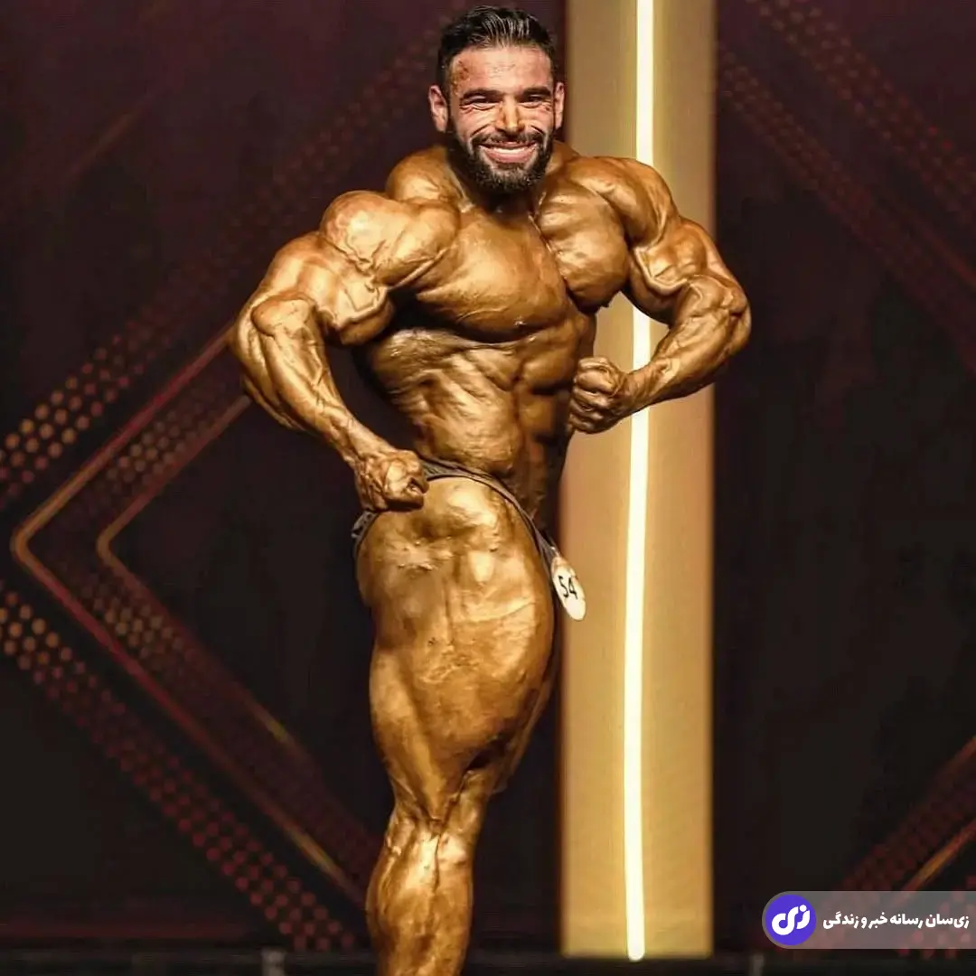 ایمان رضایی؛ بدنساز سنگینوزن لرستانی با عضلات ساق پای حجیم و معروف به «غول الیگودرز» که توانست اسکوات ۴۰۰ کیلویی را دو تکرار بزند ایمان رضایی