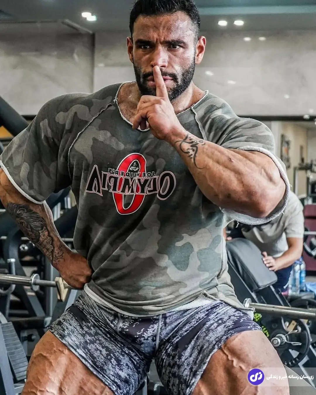 ایمان رضایی؛ بدنساز سنگینوزن لرستانی با عضلات ساق پای حجیم و معروف به «غول الیگودرز» که توانست اسکوات ۴۰۰ کیلویی را دو تکرار بزند ایمان رضایی