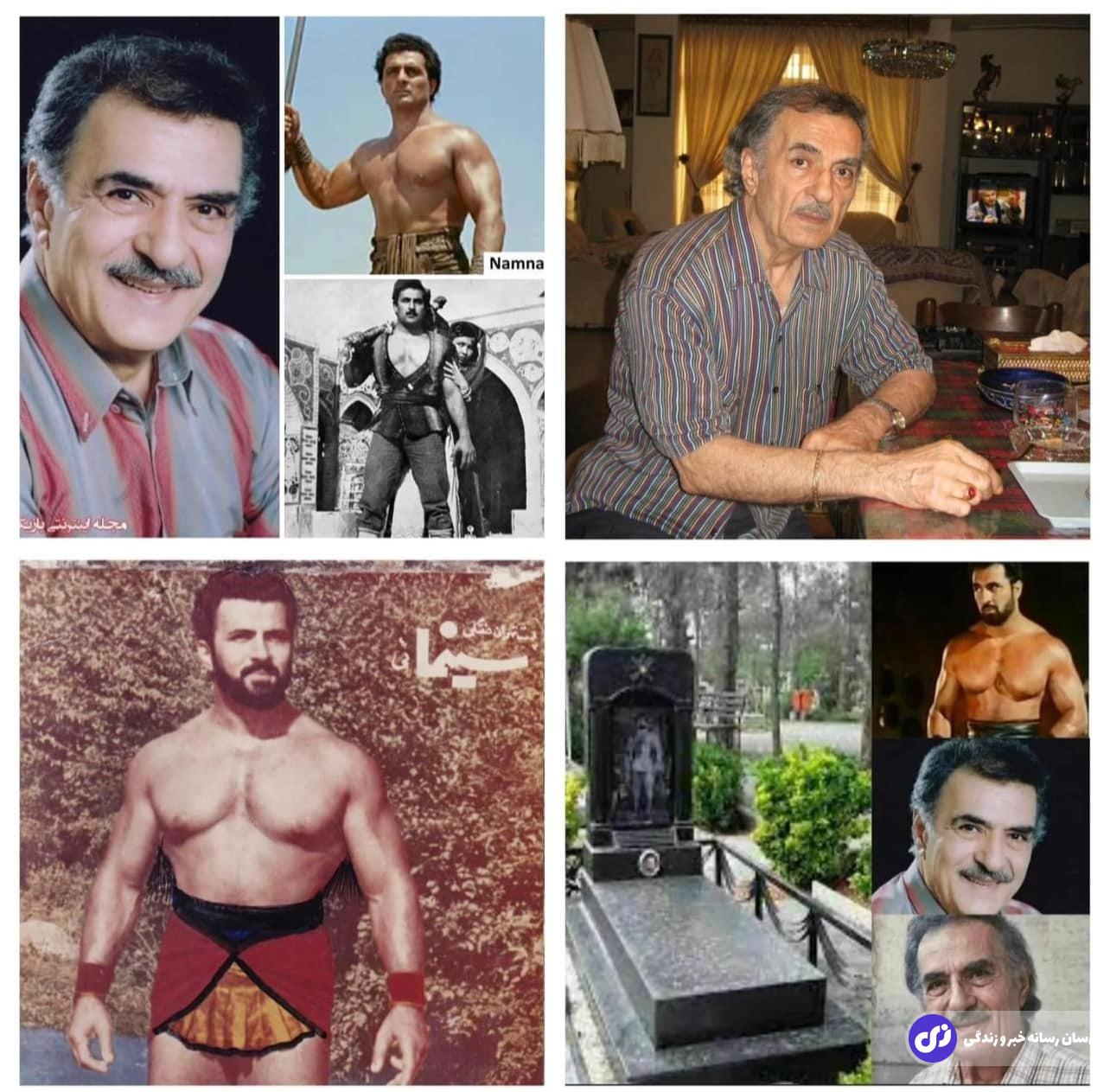 ایلوش خوشابه؛ بازیگر و قهرمان پرورش اندام ایران و دوست عصمت دلکش معروف به «آقای ایران» و «هرکول سینما» که در آمریکا قهرمان کشتی کَج شد ایلوش خوشابه