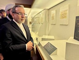 اولین تصاویر از بازدید عراقچی از منزل رهبر معظم انقلاب منتشر شد