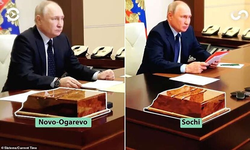 (عکس) سه دفتر مخفی پوتین فاش شد!